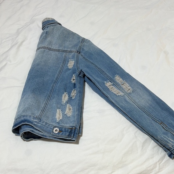 Ci Sono Distressed Denim Jacket - Picture 13 of 13